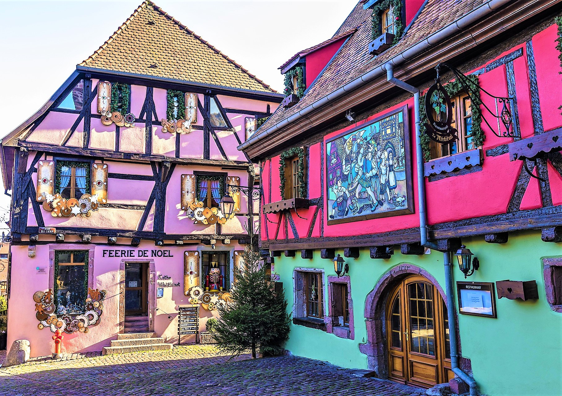 Riquewihr El Colorista Pueblo De Bella