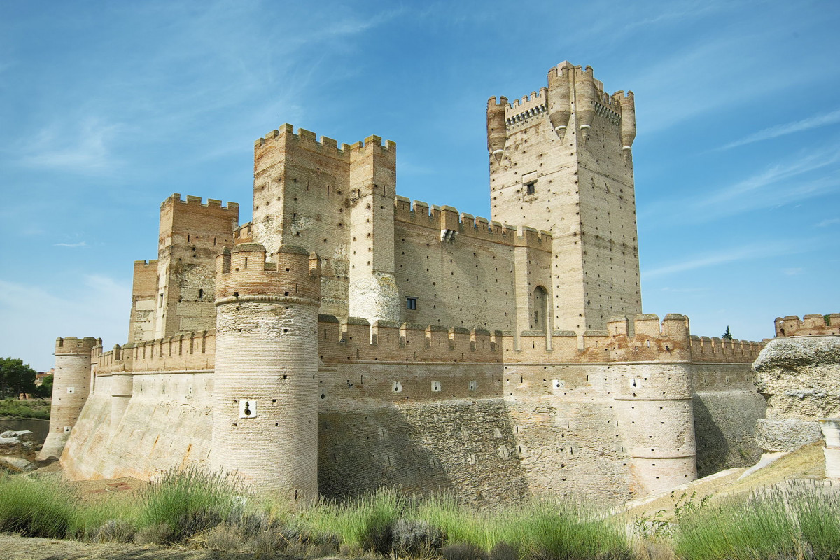 Vista general Castillo de la Mota (Medina del Campo)