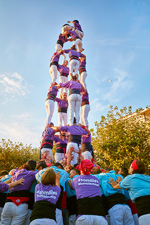 ROSES Fiesta Mayor (castells)