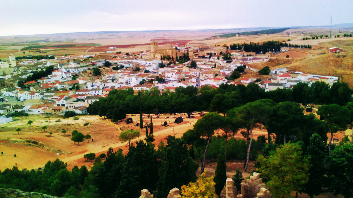 Vista de Belmonte desde el castillo