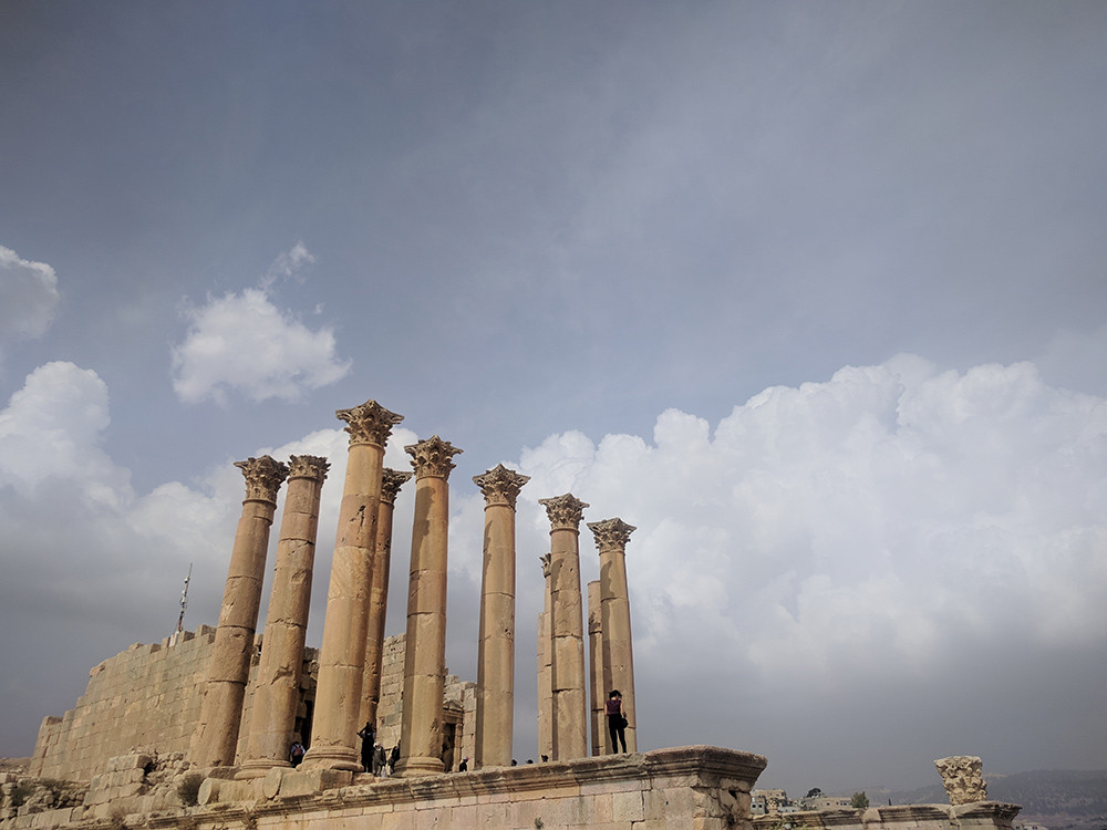 Templo de Afrodita en Jerash (Jordania)