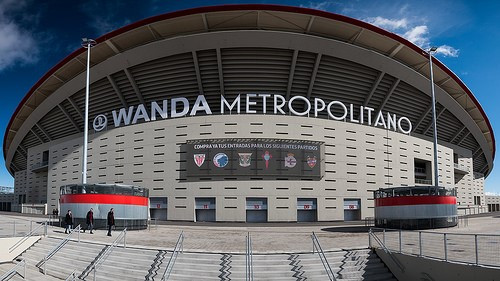 Estadio Wanda Metropolitano, fotografía de Tomasz Baranowski
