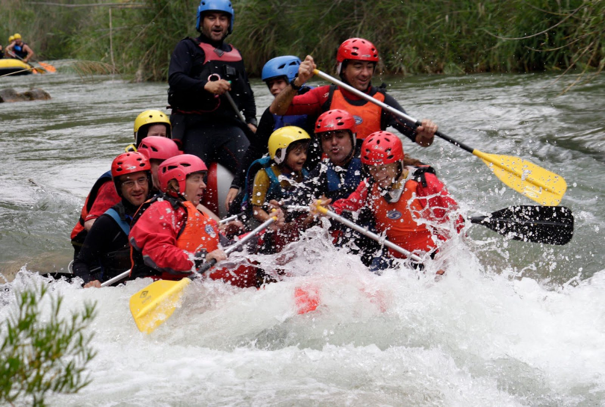 Rafting en el rio cabriel