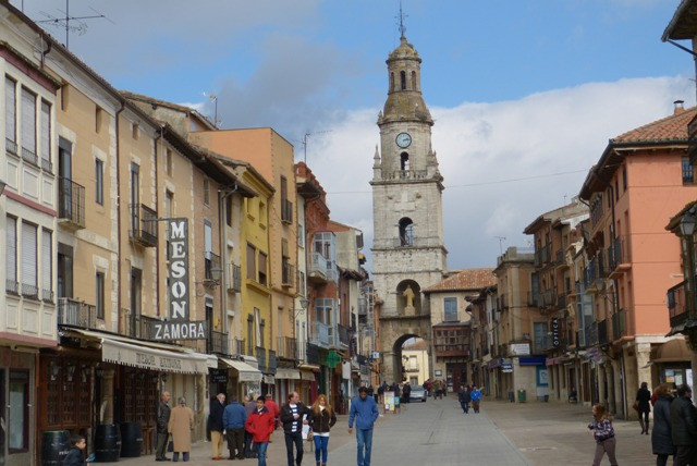 Torre del reloj en Toro