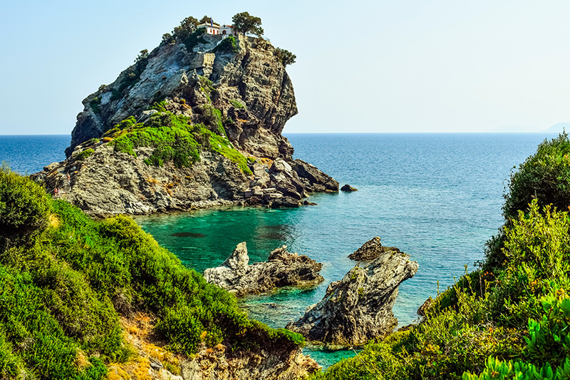 MAMMA MIA IGLESIA AGIOS SKOPELOS