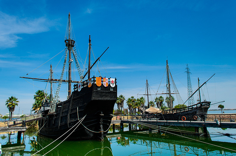 Muelle de las Carabelas, Huelva