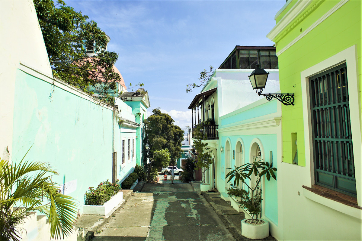 4...Casas de colores en Viejo San Juan
