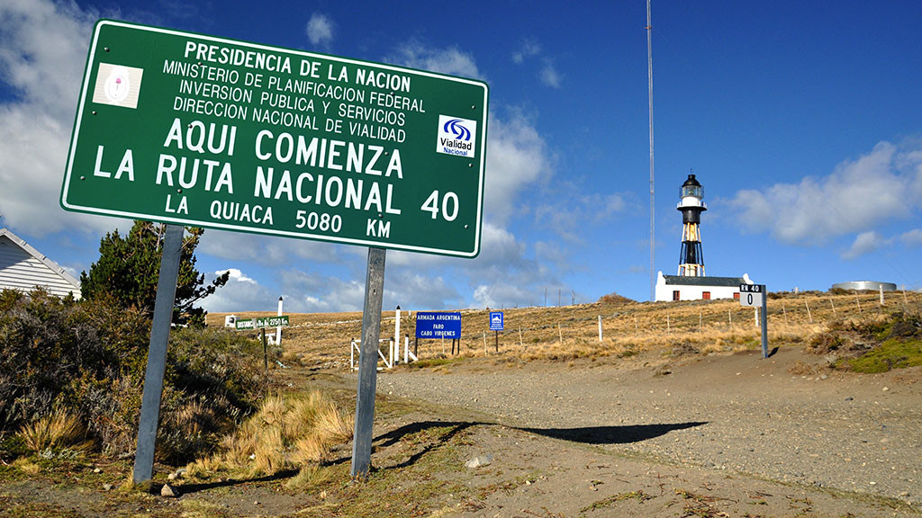 Ruta 40 Cabo Vírgenes