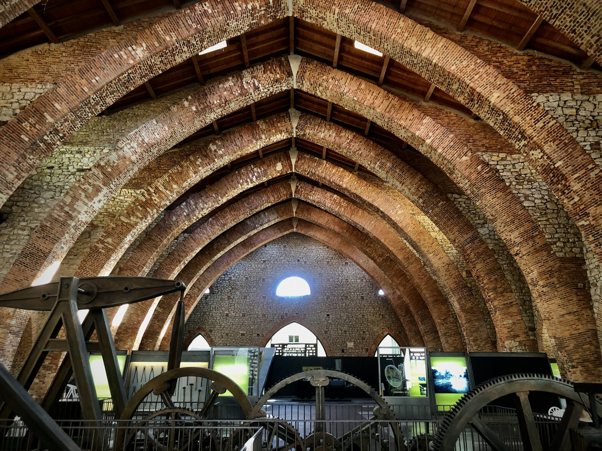 Interior Museo de la Minería y la Siderurgia de Castilla y León Sabero