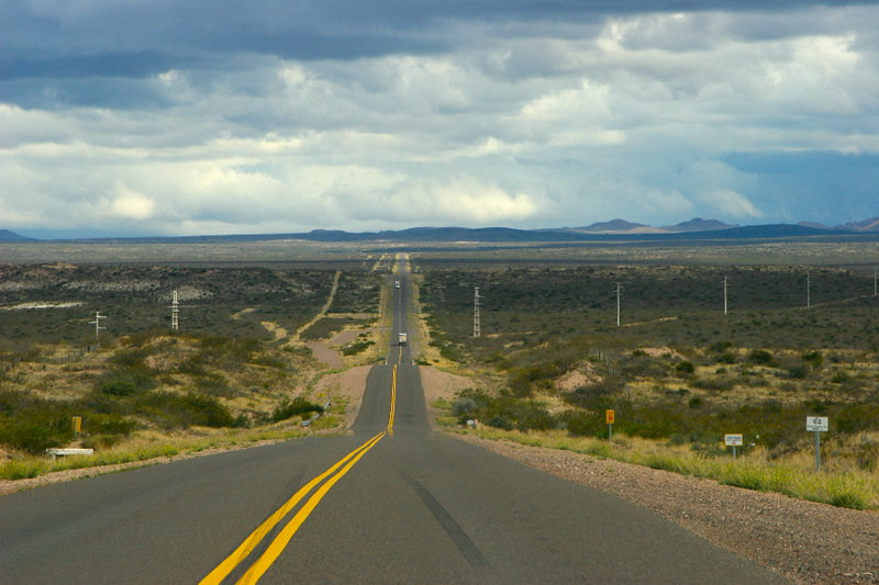 Ruta Nacional 3 hacia Río Negro