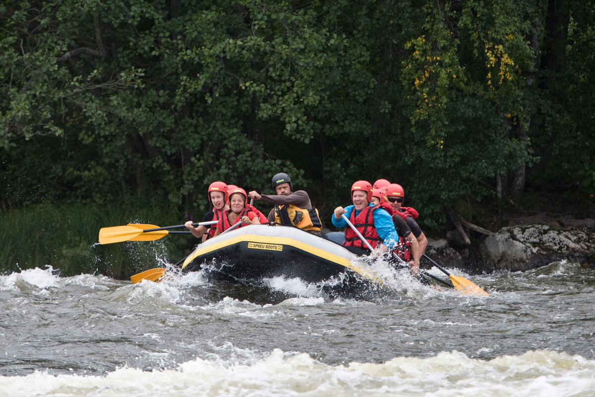 Finland river rafting Kymijoki (1)