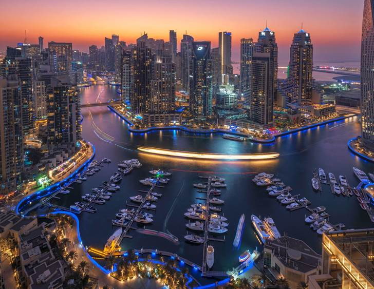 Dubai marina