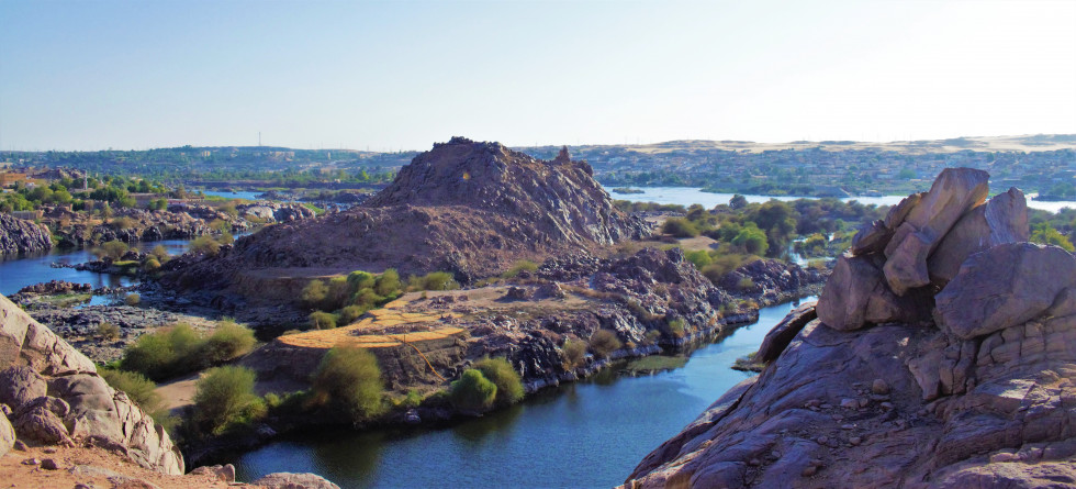 Imagen 4. Vistas Nilo isla de Sehel. Carlos Díaz