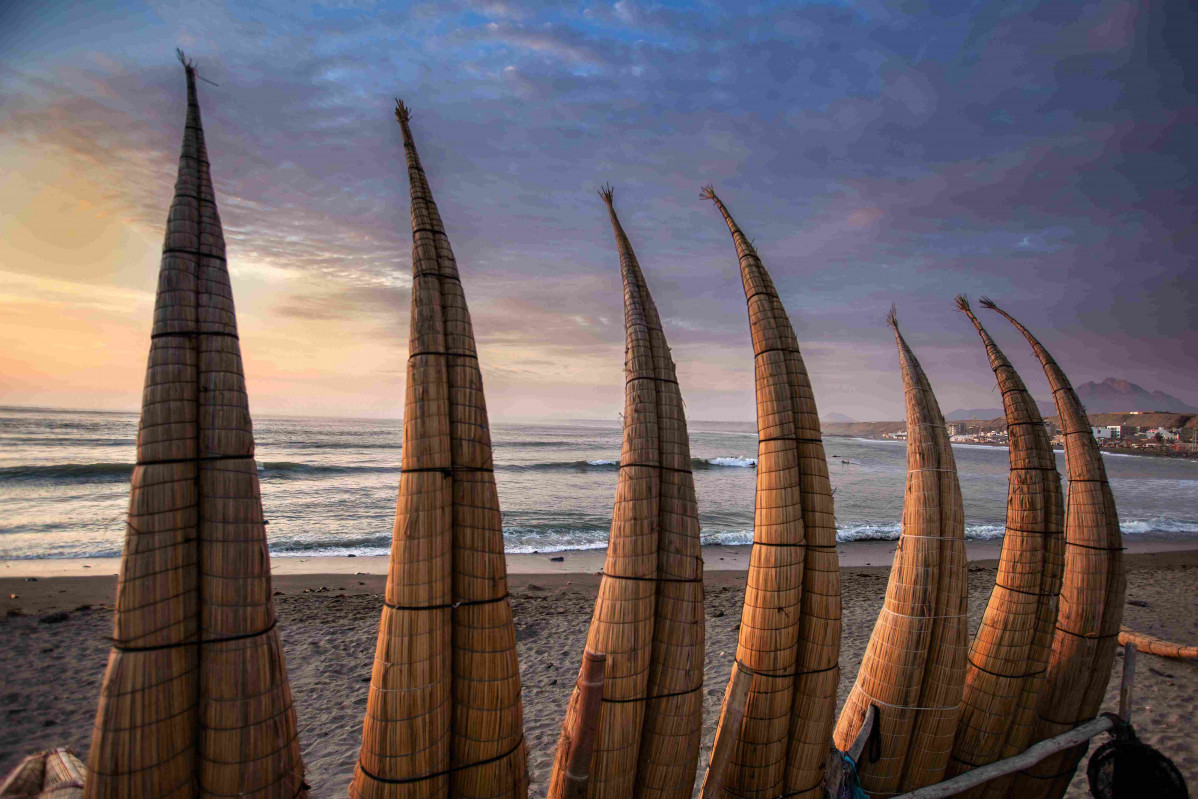 Caballitos de Totora baja