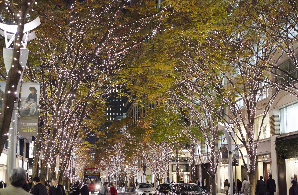Marunouchi Naka dori Street illuminations
