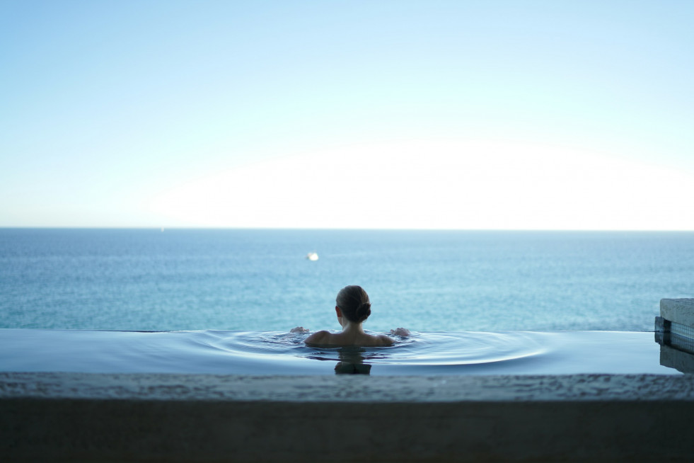 Mejores balnearios   stock image 1