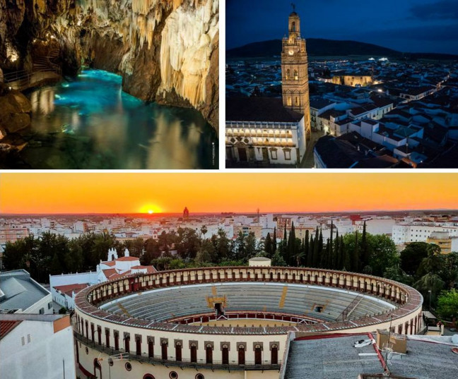 Aracena, Llerena y Almendralejo