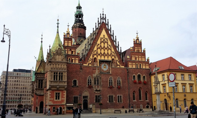 Wroclaw plaza del mercado