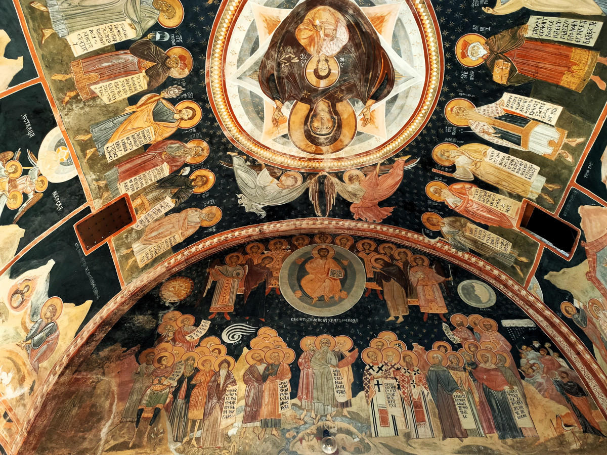 Frescos de la iglesia de San Sinojc 2