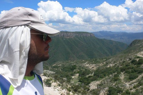 Dean en México, donde estuvo dos meses. / Foto: Blog de Ignacio Dean.
